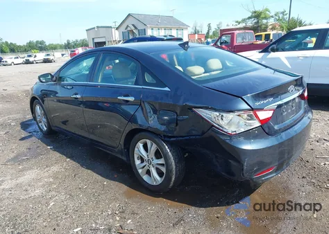 2013 Hyundai Sonata Limited из США, поврежденный, VIN 5NPEC4AC0DH599438